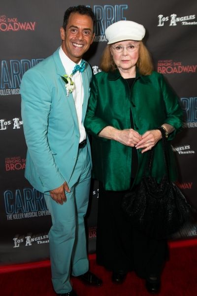 Bruce Robert Harris and Piper Laurie Photo