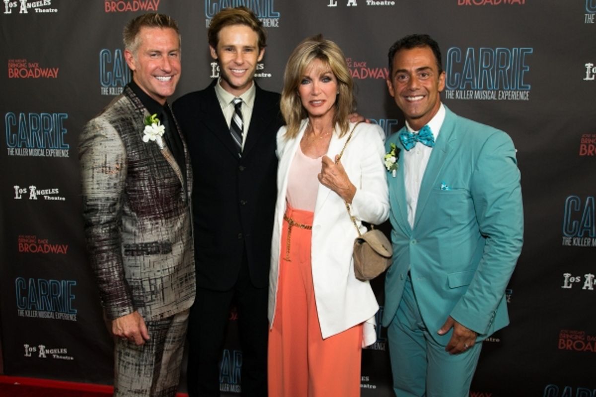 Joe Everett Michaels, Bryan Fox, Donna Mills and Bruce Robert Harris at 