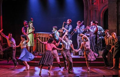 Laura Osnes, Corey Cott  Photo