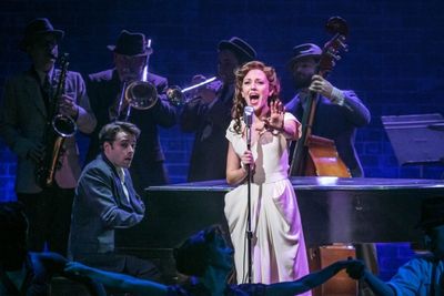 Laura Osnes, Corey Cott  Photo