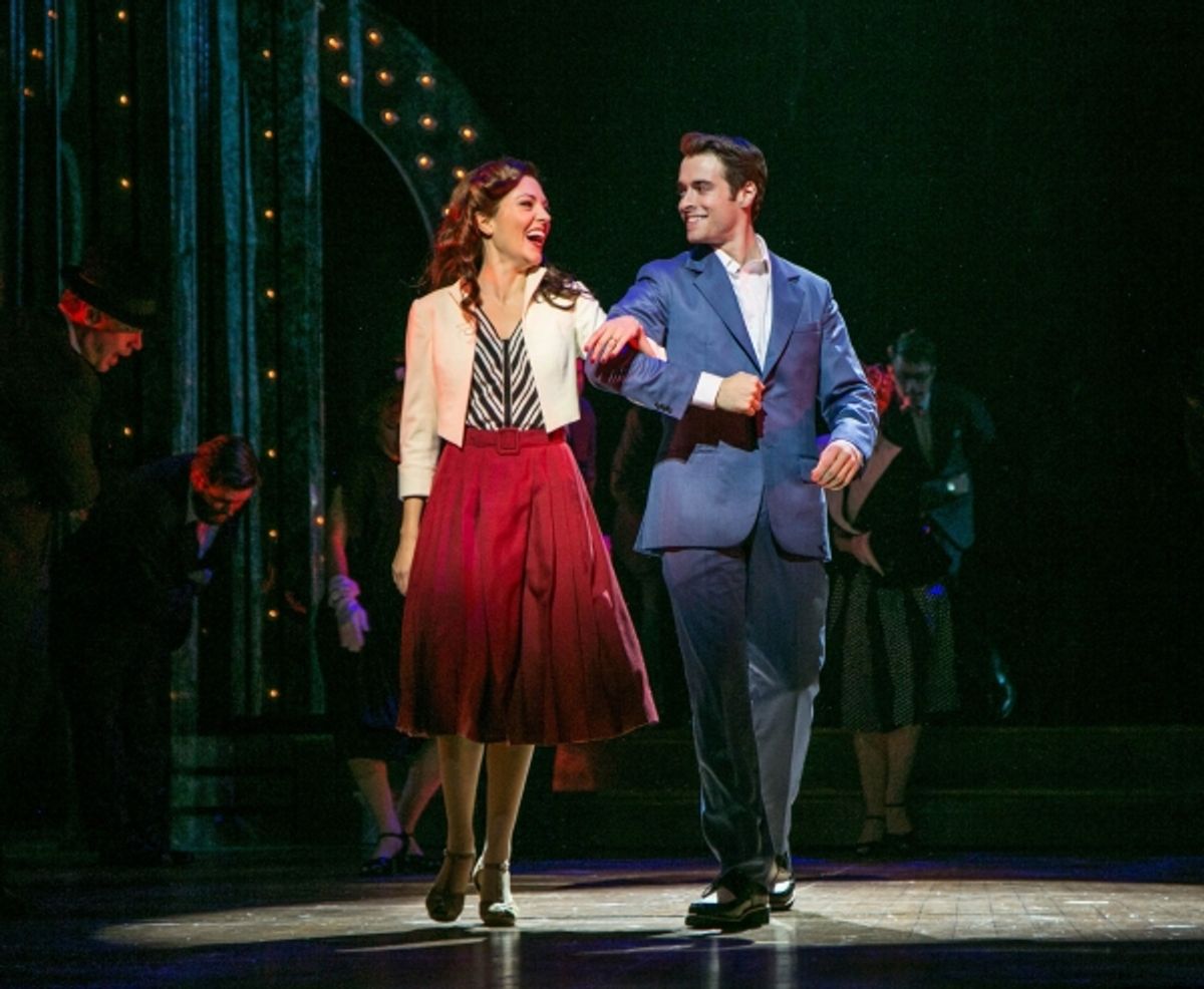 Laura Osnes, Corey Cott  at 