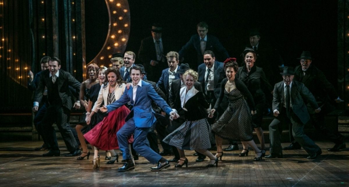 Laura Osnes, Corey Cott  at 