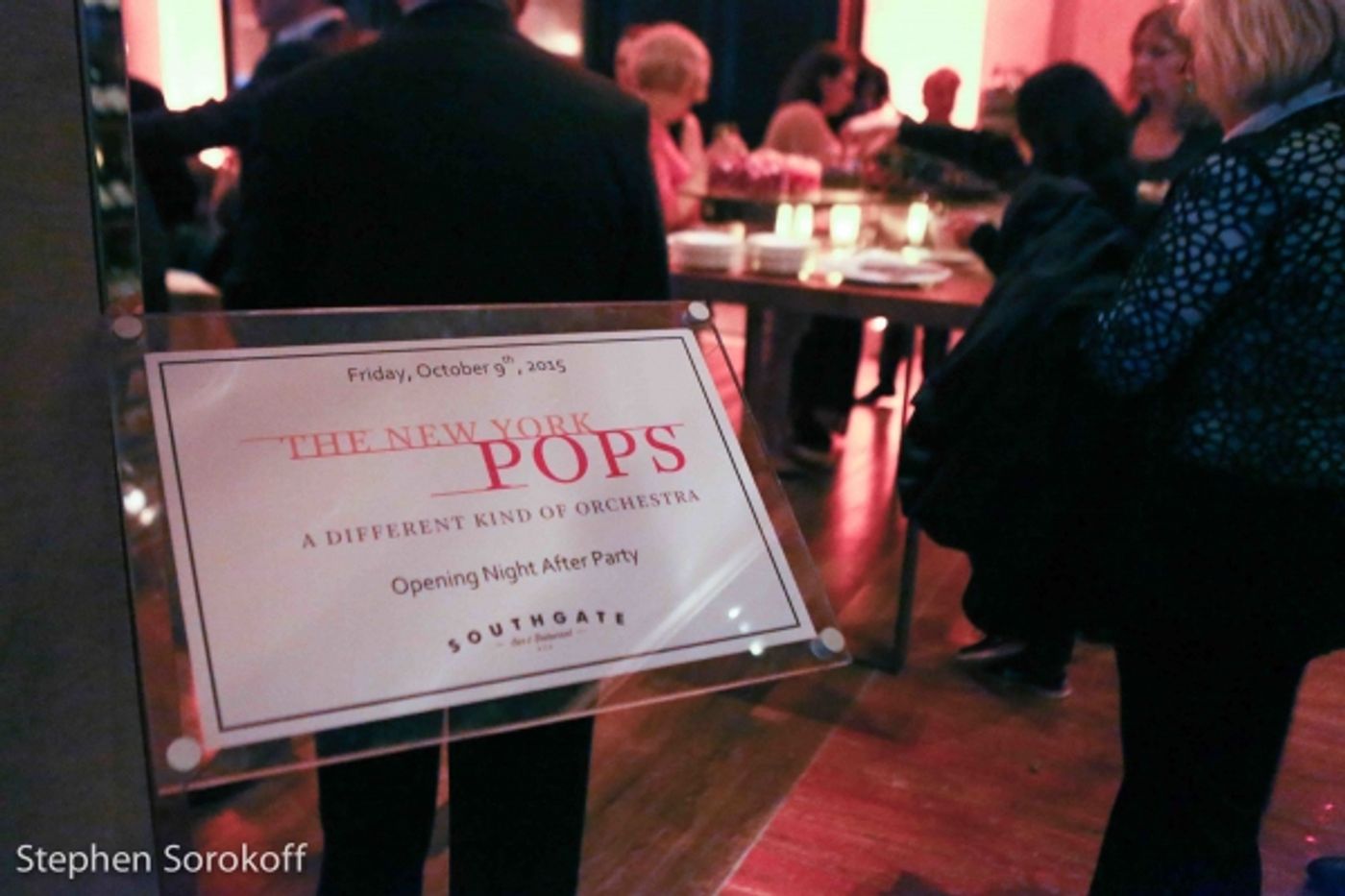 Photo Coverage: Sierra Boggess, Julian Ovenden & Steven Reineke Celebrate at The New York Pops After-Party Photo Coverage: Sierra Boggess, Julian Ovenden & Steven Reineke Celebrate at The New York Pops After-Party Image