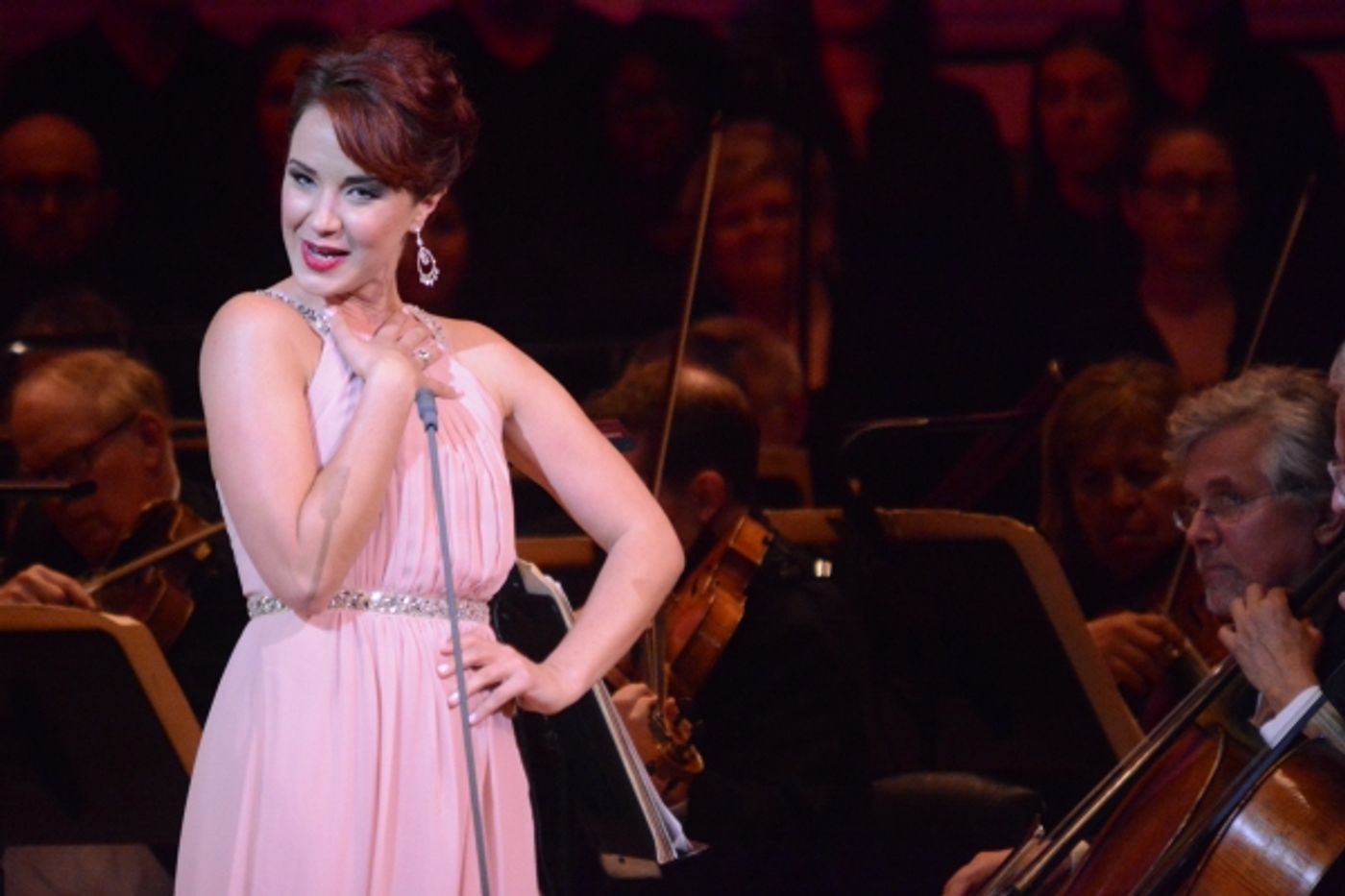 Photo Coverage: Sierra Boggess and Julian Ovenden Join The New York Pops for MY FAVORITE THINGS Image