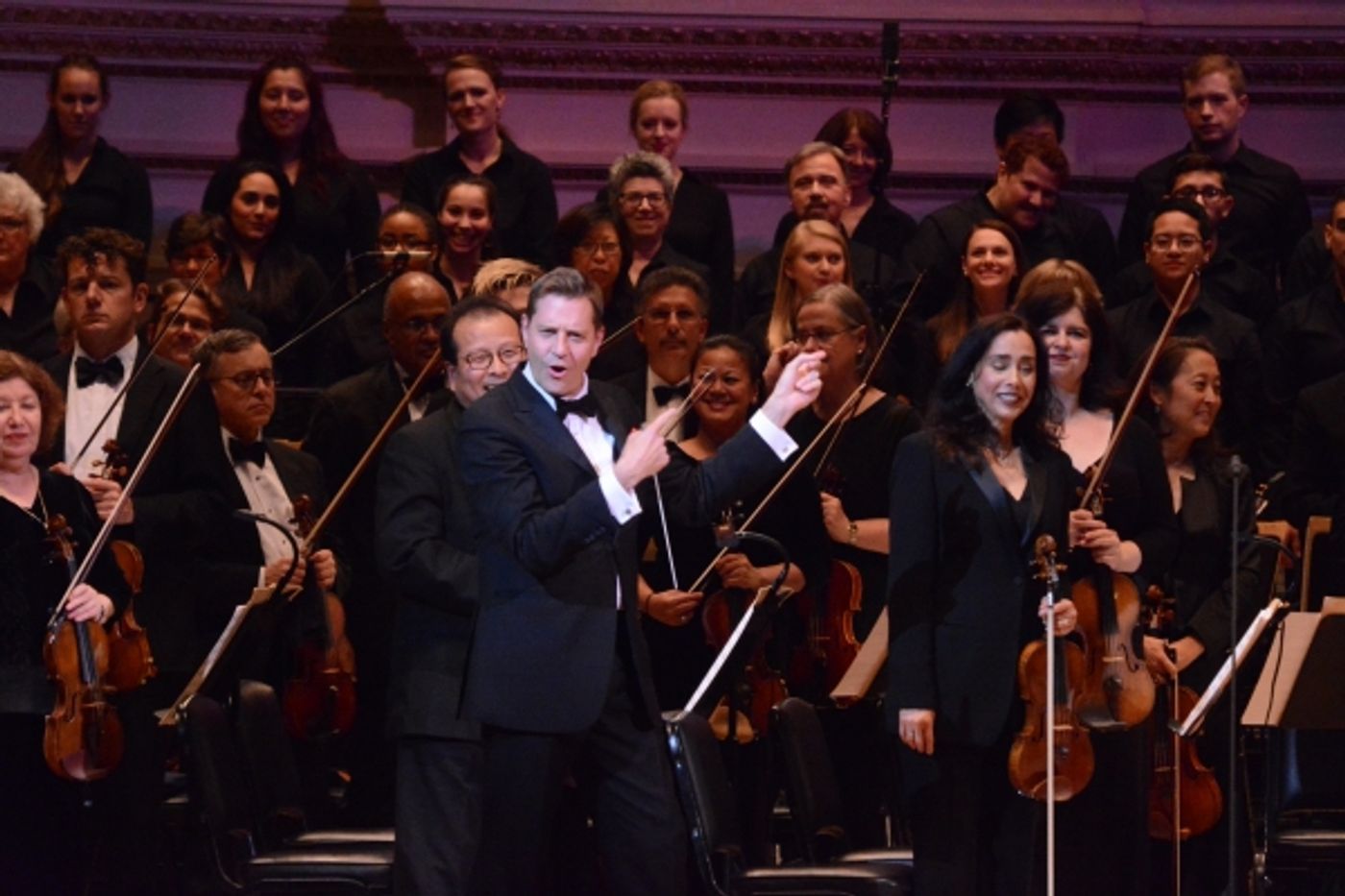Photo Coverage: Sierra Boggess and Julian Ovenden Join The New York Pops for MY FAVORITE THINGS Image