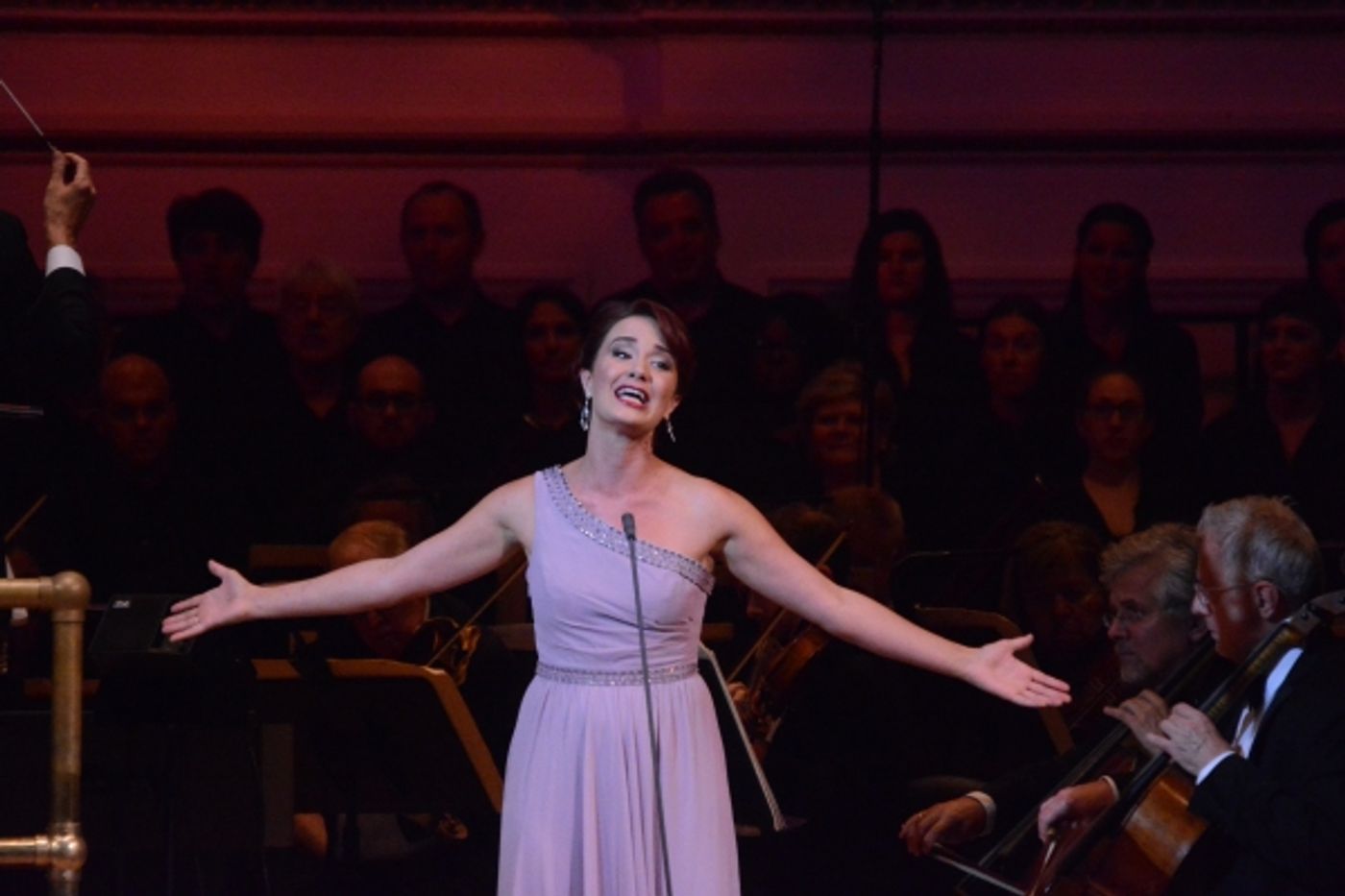 Photo Coverage: Sierra Boggess and Julian Ovenden Join The New York Pops for MY FAVORITE THINGS Image