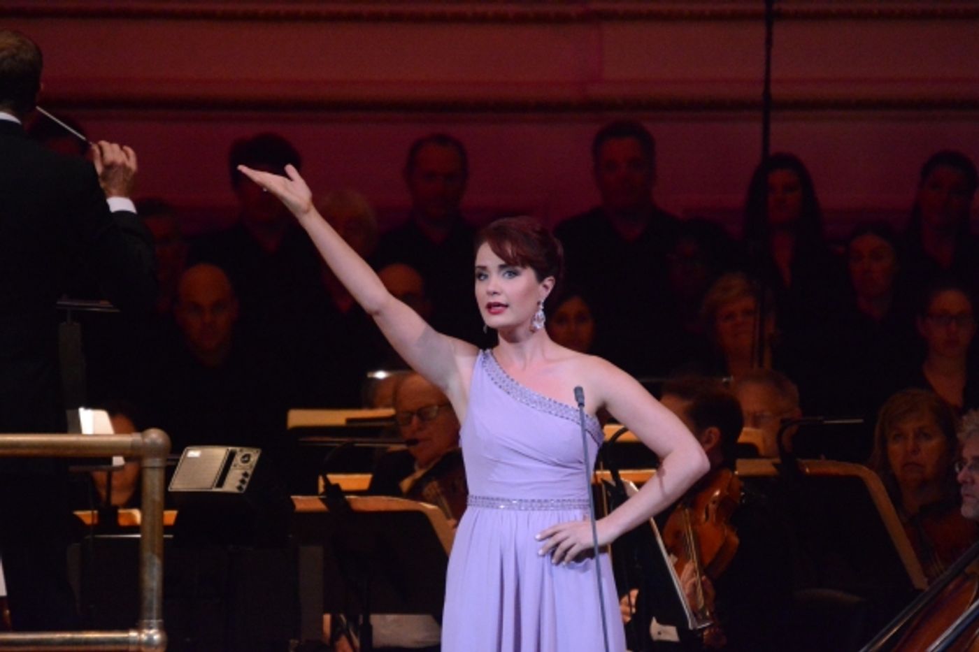 Photo Coverage: Sierra Boggess and Julian Ovenden Join The New York Pops for MY FAVORITE THINGS Image
