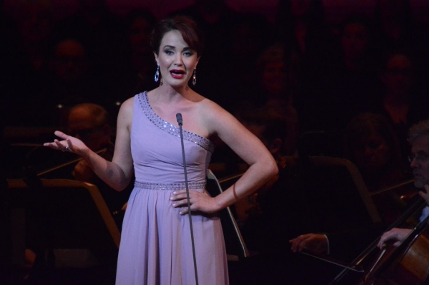Photo Coverage: Sierra Boggess and Julian Ovenden Join The New York Pops for MY FAVORITE THINGS Image