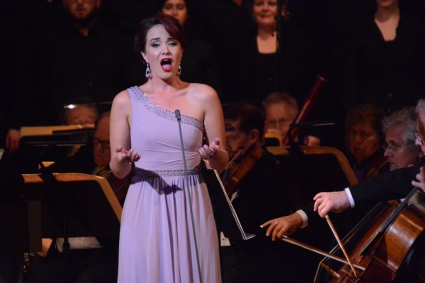 Photo Coverage: Sierra Boggess and Julian Ovenden Join The New York Pops for MY FAVORITE THINGS Image