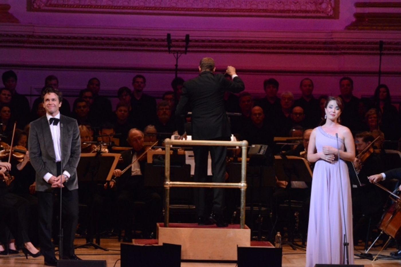 Photo Coverage: Sierra Boggess and Julian Ovenden Join The New York Pops for MY FAVORITE THINGS Image