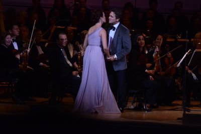 Sierra Boggess and Julian Ovenden Photo