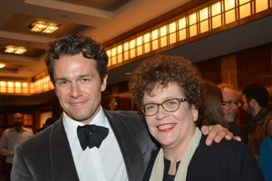 Julian Ovenden and Judith Clurman @ BroadwayWorld Julian Ovenden and Judith Clurman Photo