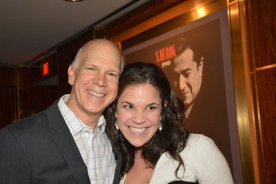 David Zippel and Lindsay Mendes Photo