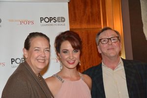 Harriet Harris, Sierra Boggess and Edward Hibbert @ BroadwayWorld Harriet Harris, Sierra Boggess and Edward Hibbert Photo