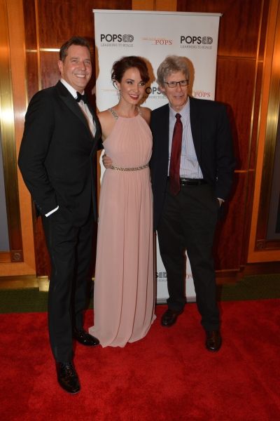 Steven Reineke, Sierra Boggess and Ted Chapin Photo