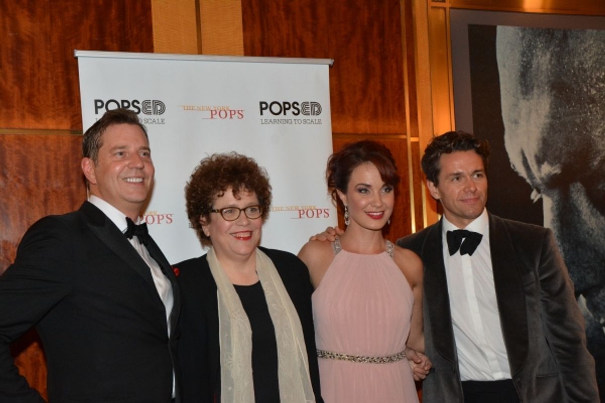 Steven Reineke, Judith Clurman, Sierra Boggess and Julian Ovenden at 