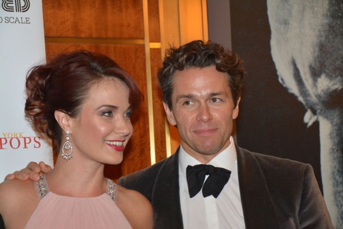 Sierra Boggess and Julian Ovenden at 