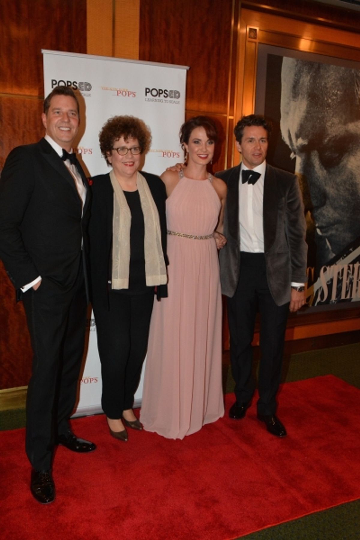 Steven Reineke, Judith Clurman, Sierra Boggess and Julian Ovenden at 