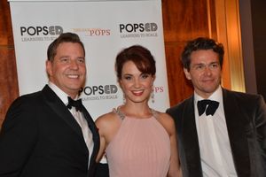 Steven Reineke, Sierra Boggess and Julian Ovenden Photo