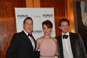 Steven Reineke, Sierra Boggess and Julian Ovenden Photo