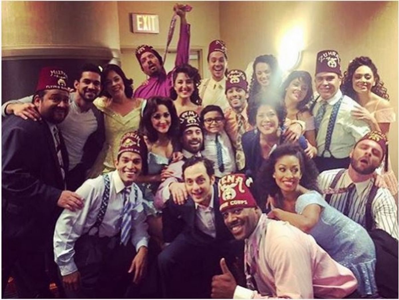 Photo Flash: Saturday Intermission Pics, 10/10- ON YOUR FEET Snaps First Broadway #SIP, Plus AN AMERICAN IN PARIS and More Photo Flash: Saturday Intermission Pics, 10/10- ON YOUR FEET Snaps First Broadway #SIP, Plus AN AMERICAN IN PARIS and More Image