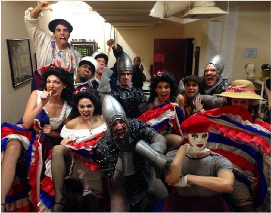 Photo Flash: Saturday Intermission Pics, 10/10 Part 2- AN AMERICAN IN PARIS, Plus MEMPHIS, SPAMALOT, and More Image