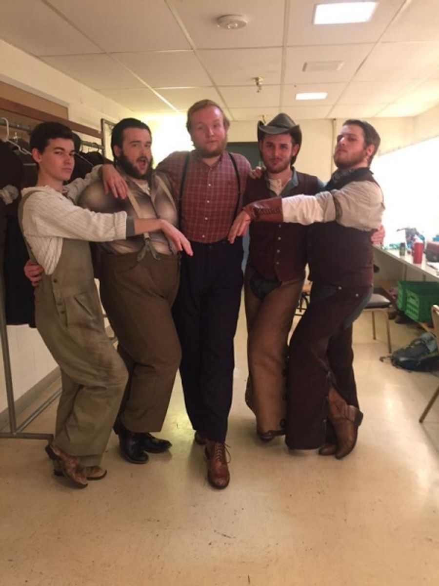 Photo Flash: Saturday Intermission Pics, 10/10 Part 2- AN AMERICAN IN PARIS, Plus MEMPHIS, SPAMALOT, and More Image