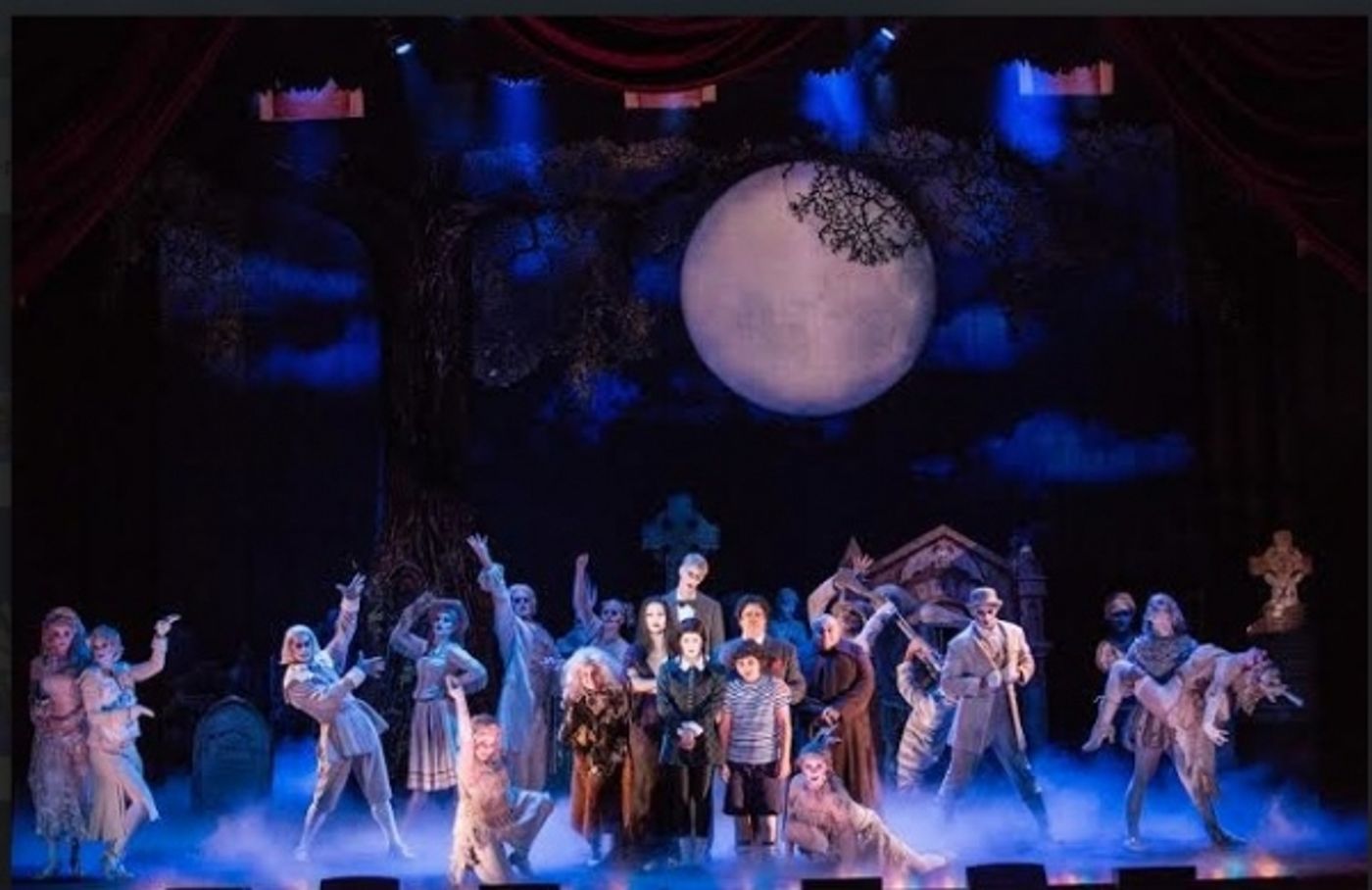 Photo Flash: First Look at Bronson Pinchot, Rachel York and More in 3-D Theatricals' THE ADDAMS FAMILY  Image