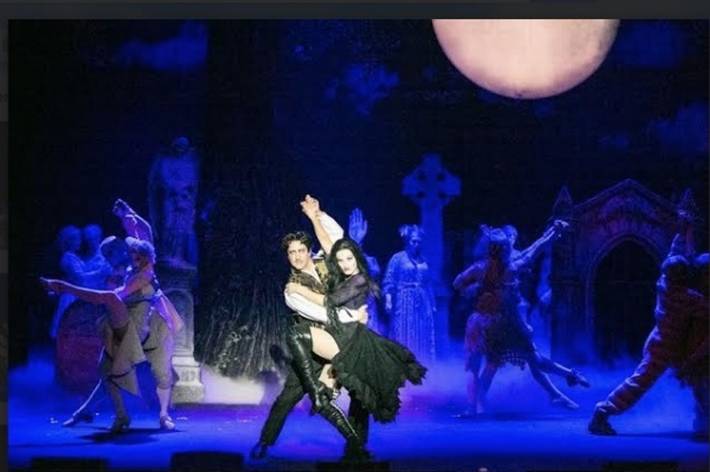 Photo Flash: First Look at Bronson Pinchot, Rachel York and More in 3-D Theatricals' THE ADDAMS FAMILY  Image