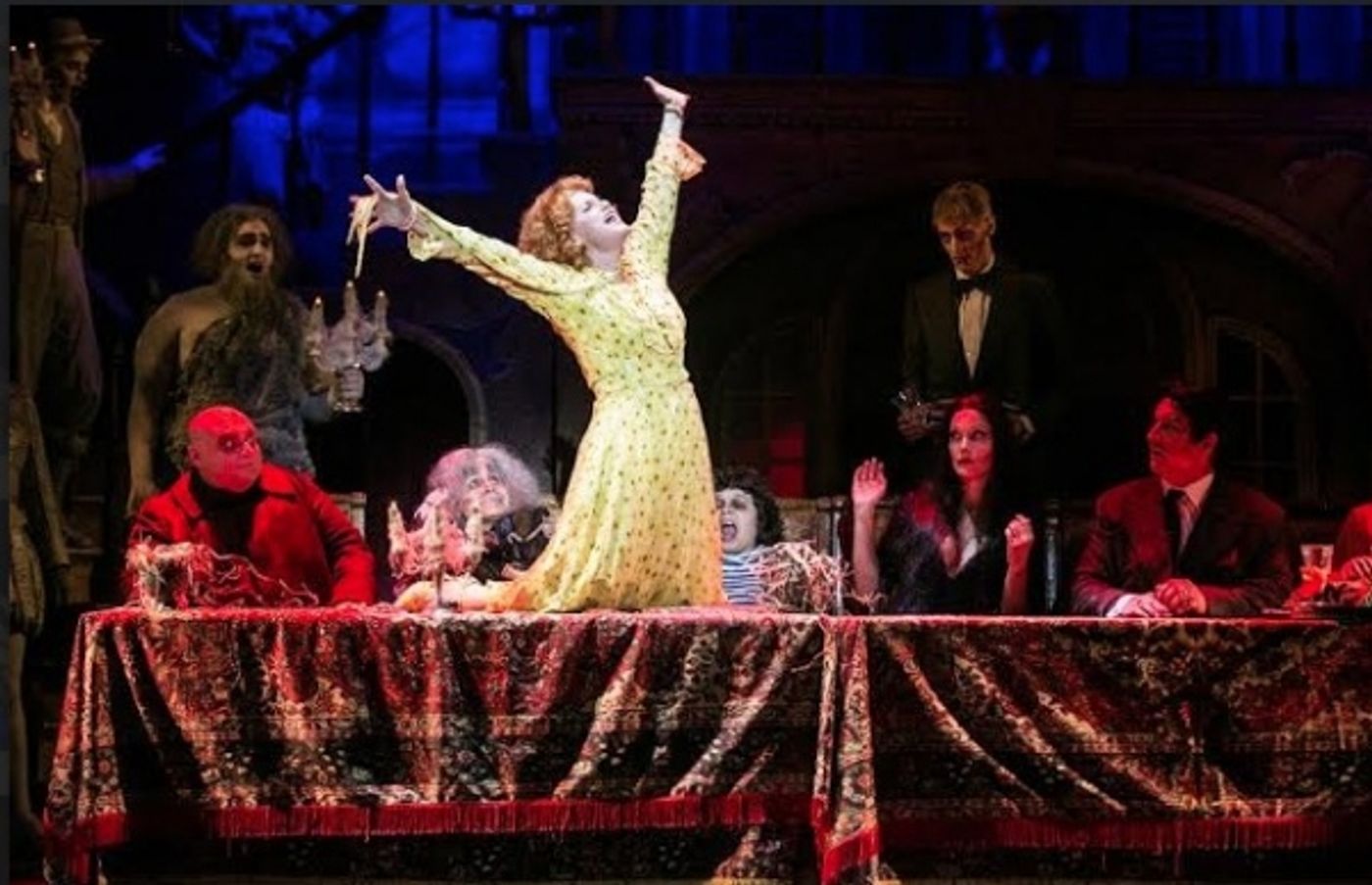 Photo Flash: First Look at Bronson Pinchot, Rachel York and More in 3-D Theatricals' THE ADDAMS FAMILY  Image