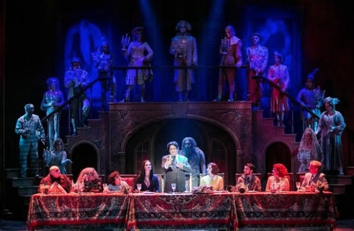 Photo Flash: First Look at Bronson Pinchot, Rachel York and More in 3-D Theatricals' THE ADDAMS FAMILY  Image
