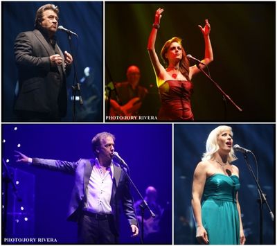 David Fawcett, Katie Leeming,  Andy Reiss, Rebecca Vere Photo
