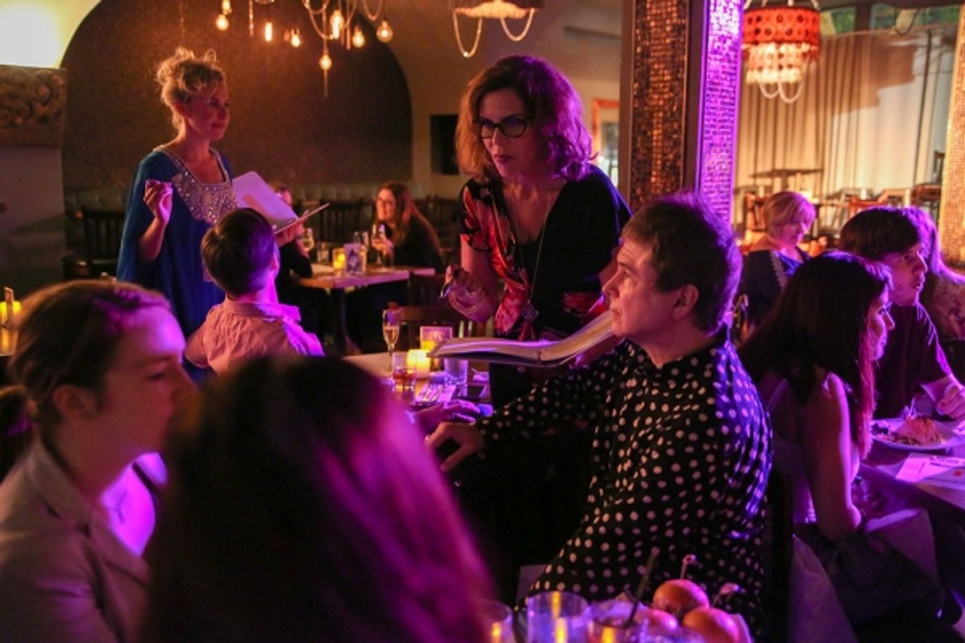 Photo Flash: Barrett Foa, Laura Bell Bundy and More in VILLAIN: DEBLANKS  Image