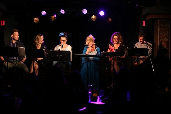 Barrett Foa, Mary Faber, Mary Birdsong, Laura Bell Bundy, Lori Alan and Jack Plotnick Photo