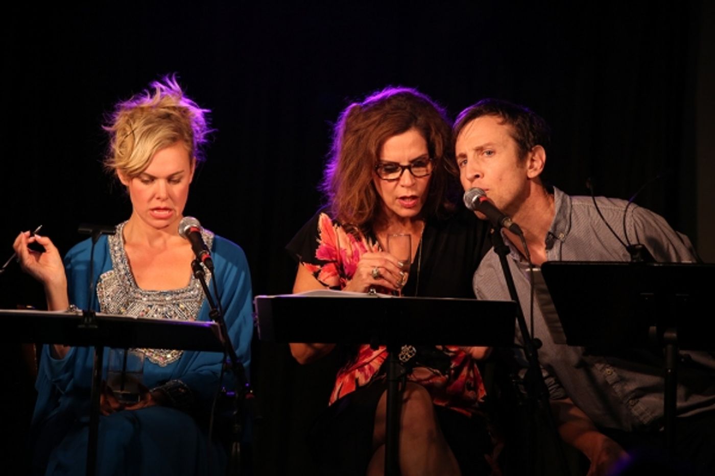 Photo Flash: Barrett Foa, Laura Bell Bundy and More in VILLAIN: DEBLANKS  Image