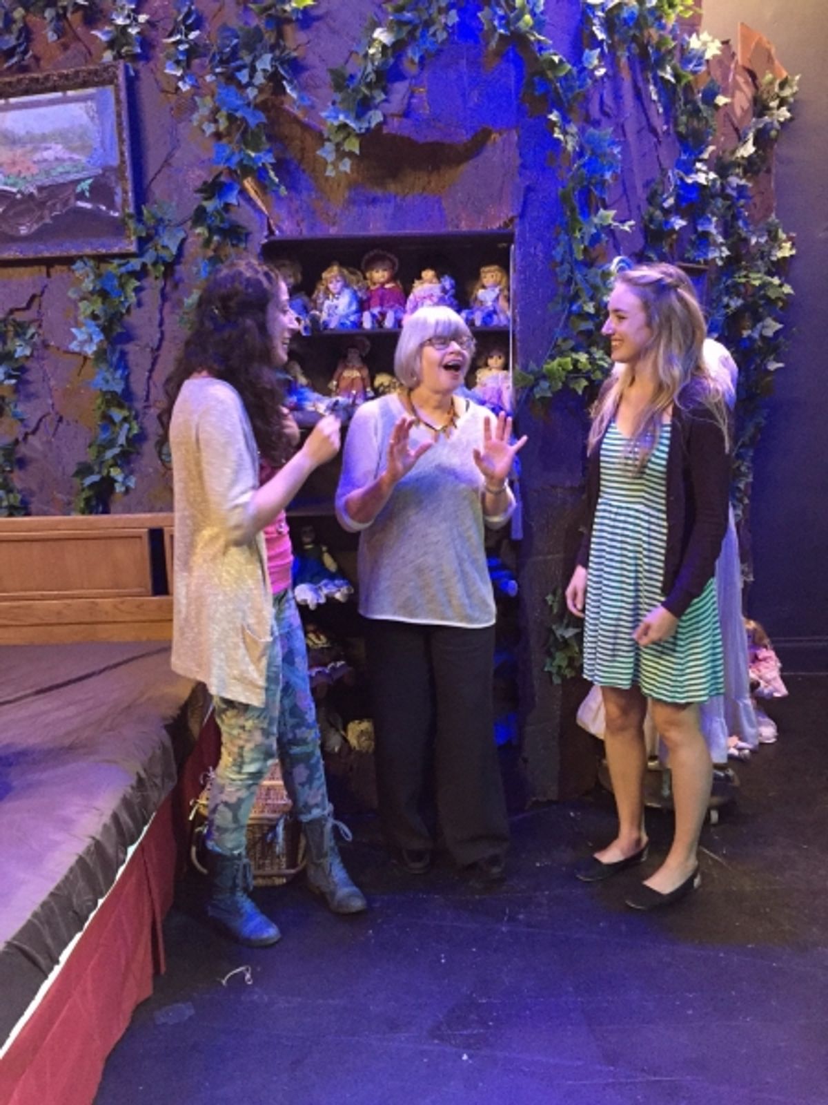 Jennifer T. Grubb, Polly Pen and Stephanie Stockstill at 