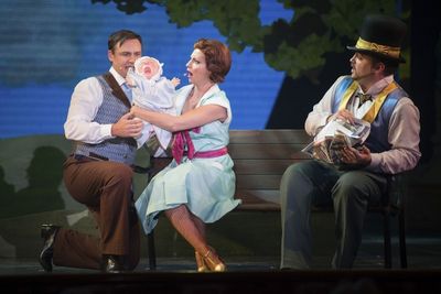 Cast of Stephen Schwartz''s MAGIC TO DO Photo