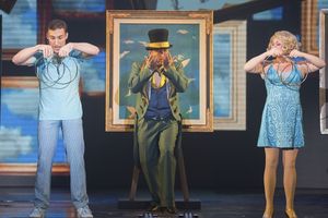 Cast of Stephen Schwartz''s MAGIC TO DO Photo