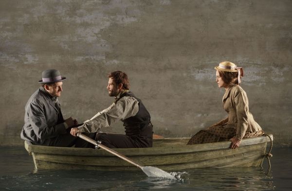 Gabriel Ebert, Matt Ryan, Keira Knightley Photo