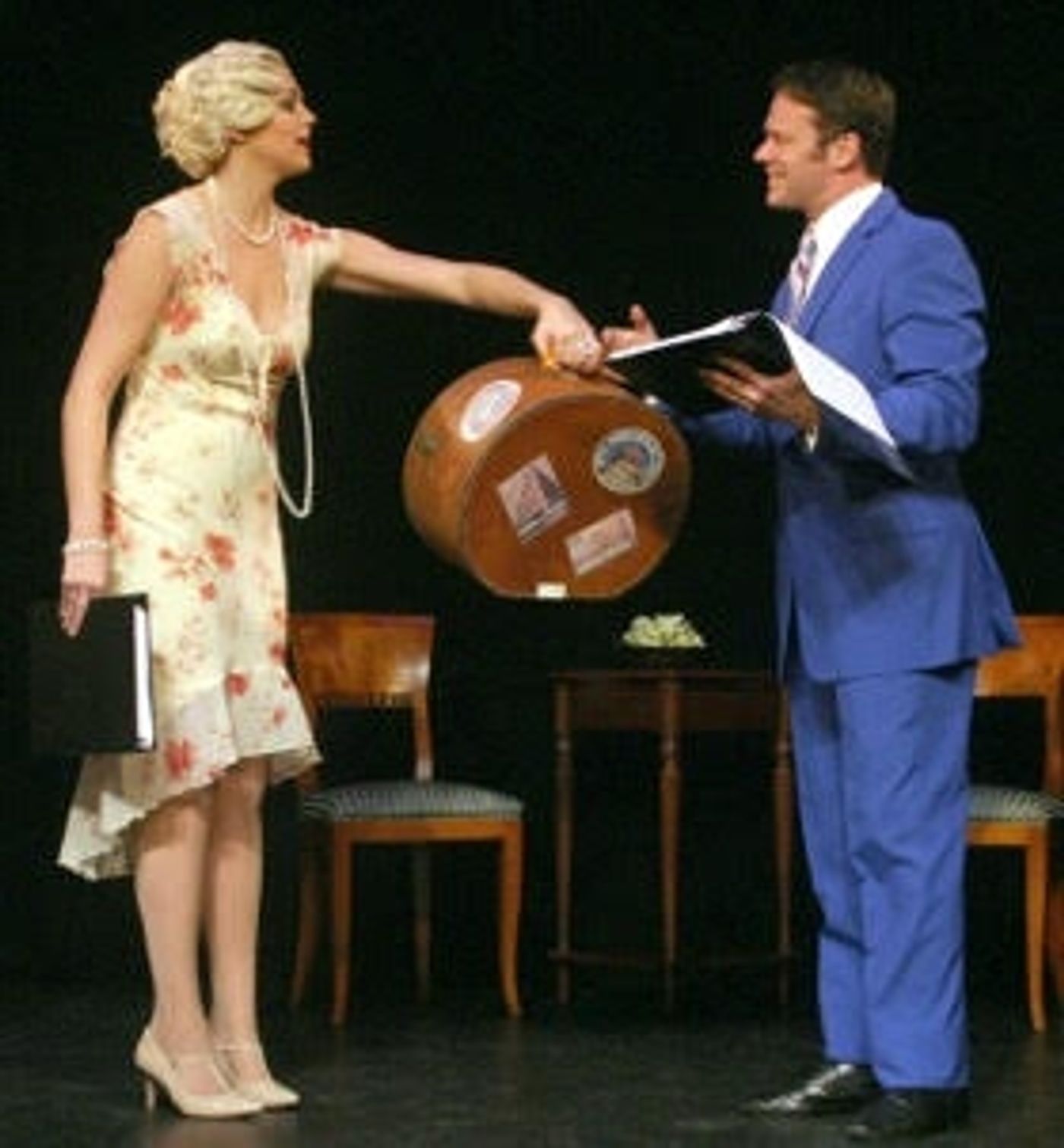 Photo Flash: First Look at Nicolas Dromard, Elizabeth Broadhurst, Nic Thompson and More in OH, KAY!, Opening Tonight!  Image