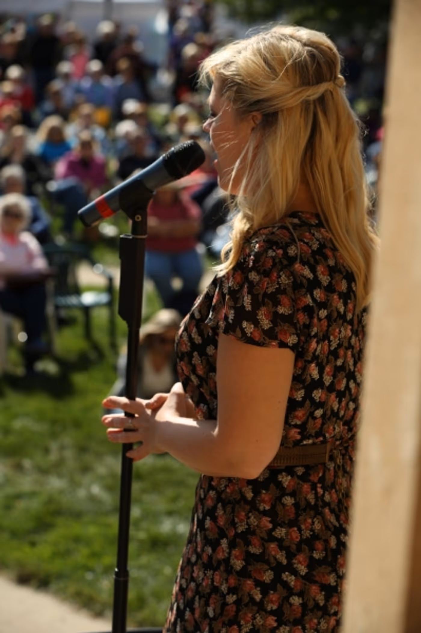 Photo Flash: THE BRIDGES OF MADISON COUNTY's Elizabeth Stanley & Andrew Samonsky Travel to Iowa for Special Preview!  Image