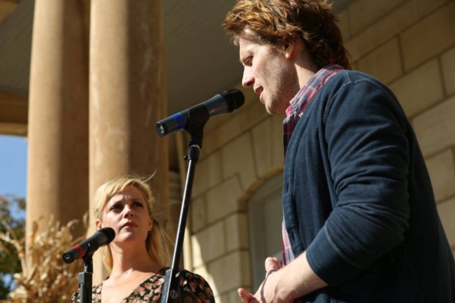 Photo Flash: THE BRIDGES OF MADISON COUNTY's Elizabeth Stanley & Andrew Samonsky Travel to Iowa for Special Preview! Image