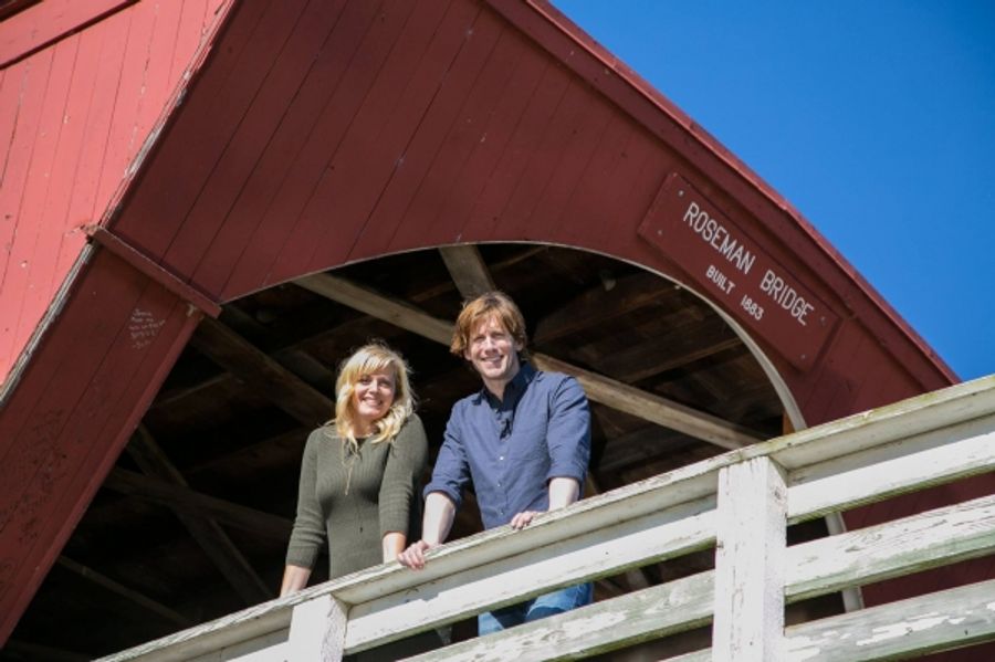 Photo Flash: THE BRIDGES OF MADISON COUNTY's Elizabeth Stanley & Andrew Samonsky Travel to Iowa for Special Preview! Image