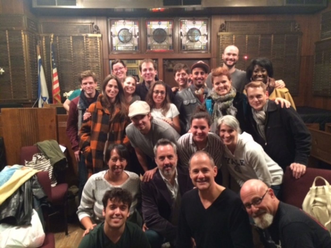 Photo Flash: WAITRESS's Sara Bareilles Stops by Off-Broadway's 'WHO'S YOUR BAGHDADDY?'  Image