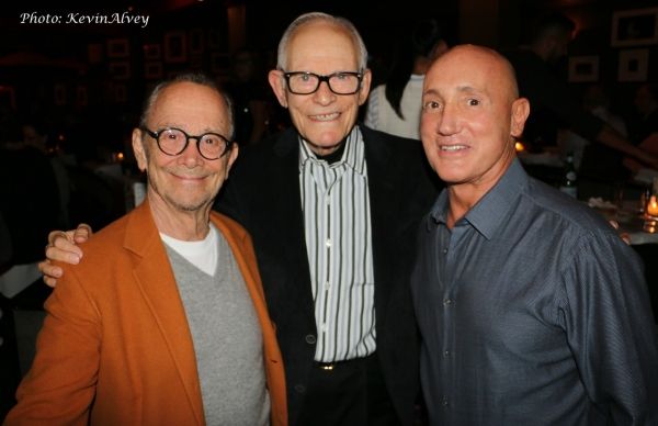 Joel Grey, Alan Bergman and Gianni Valenti Photo