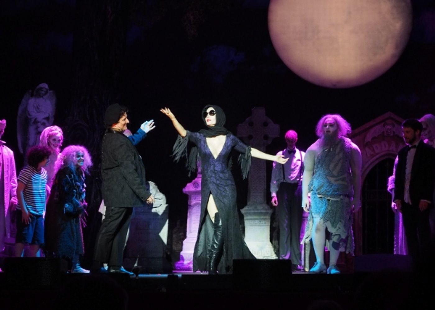 Photo Coverage: Curtain Call and Opening Celebration Of 3-D Theatricals' THE ADDAMS FAMILY Photo Coverage: Curtain Call and Opening Celebration Of 3-D Theatricals' THE ADDAMS FAMILY Image
