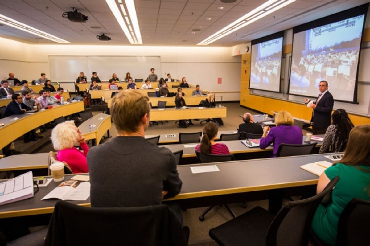 Matthew VanBesien & Lecture Students at 