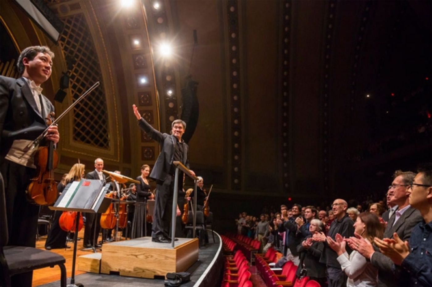 Photo Flash: First Look at Alan Gilbert & New York Philharmonic in Inaugural Performance Residency at University of Michigan  Image