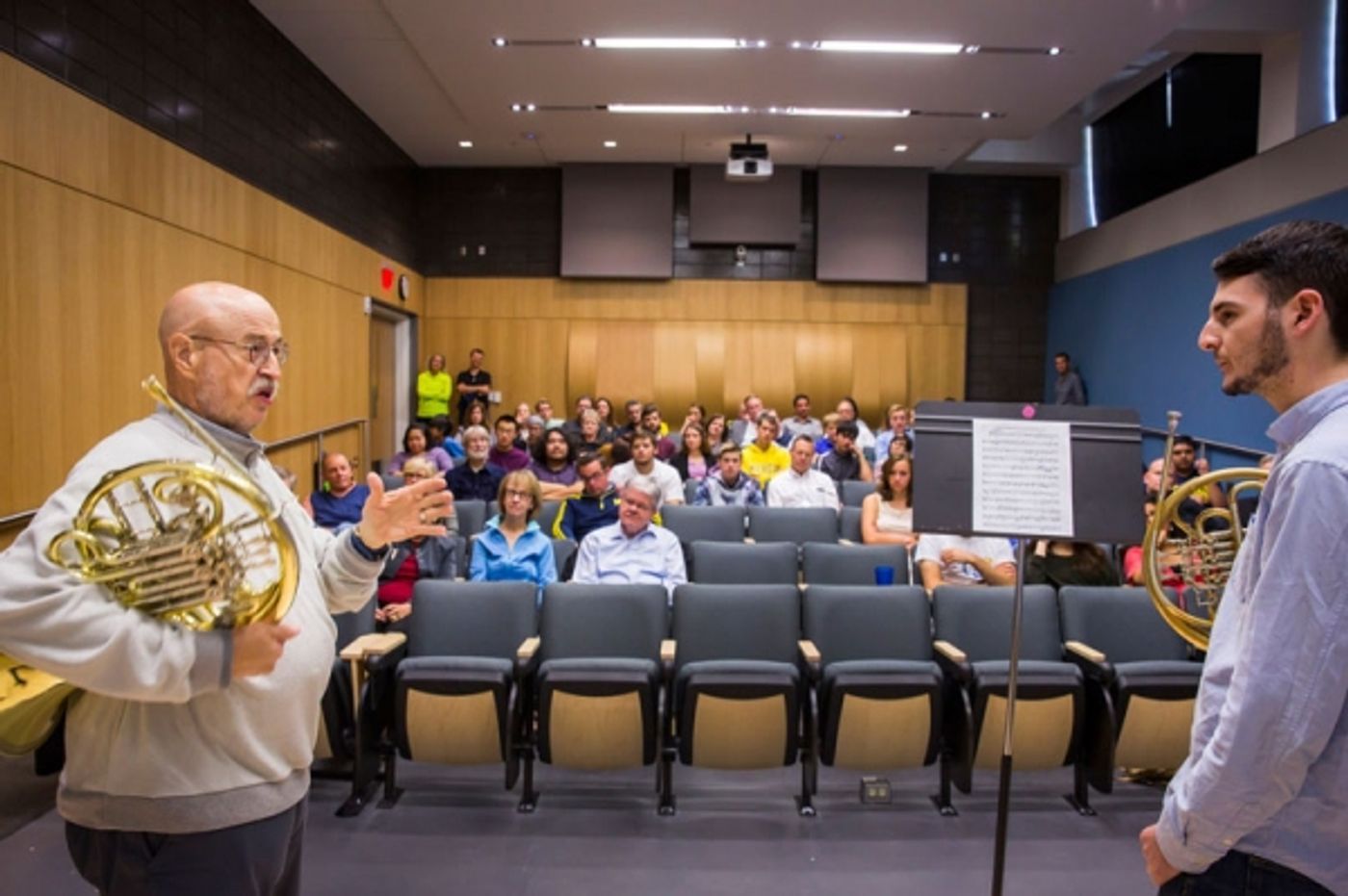 Photo Flash: First Look at Alan Gilbert & New York Philharmonic in Inaugural Performance Residency at University of Michigan  Image