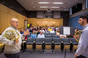 Philip Myers with Student Photo